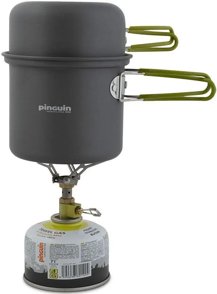 Газовая горелка Pinguin Atom Titan (Green/Grey) - 3