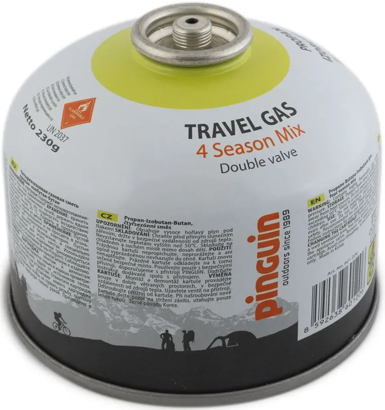 Комплект газовый кемпинг Pinguin Hiker + Travel Gas 230g - 3