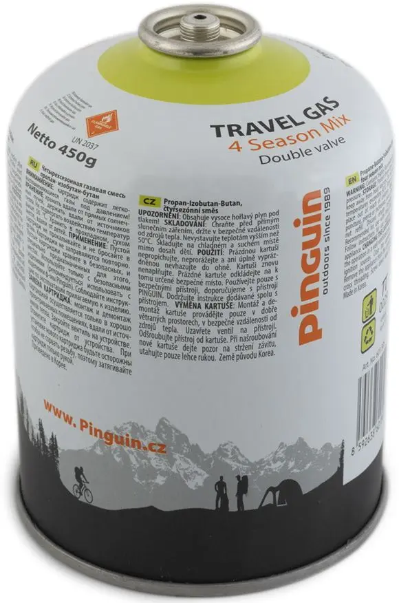 Комплект газовый кемпинг Pinguin Hiker + Travel Gas 450g - 3