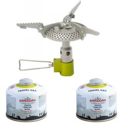Комплект газовый кемпинг Pinguin Surpass Titan + Travel Gas 230g
