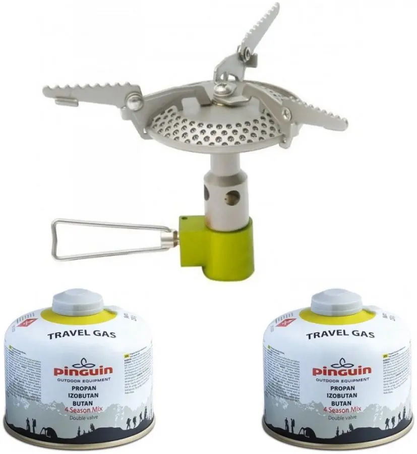 Комплект газовый кемпинг Pinguin Surpass Titan + Travel Gas 230g