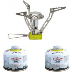 Комплект газовый кемпинг Pinguin Trek + Travel Gas 230g