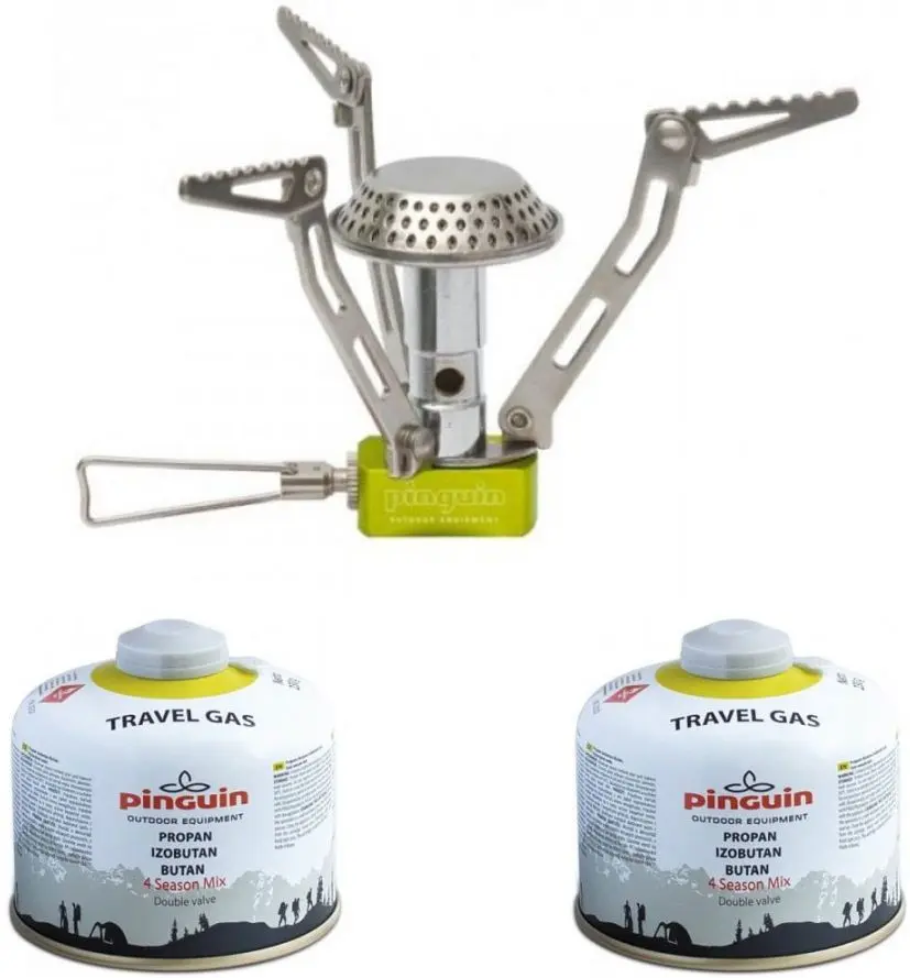 Комплект газовый кемпинг Pinguin Trek + Travel Gas 230g