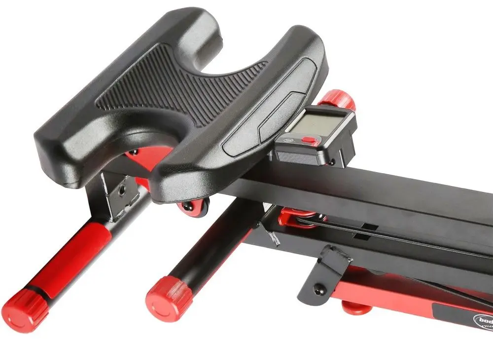 Aparat de vaslit 3in1 Body Coach ABN Rower 28620 (Red/Black)