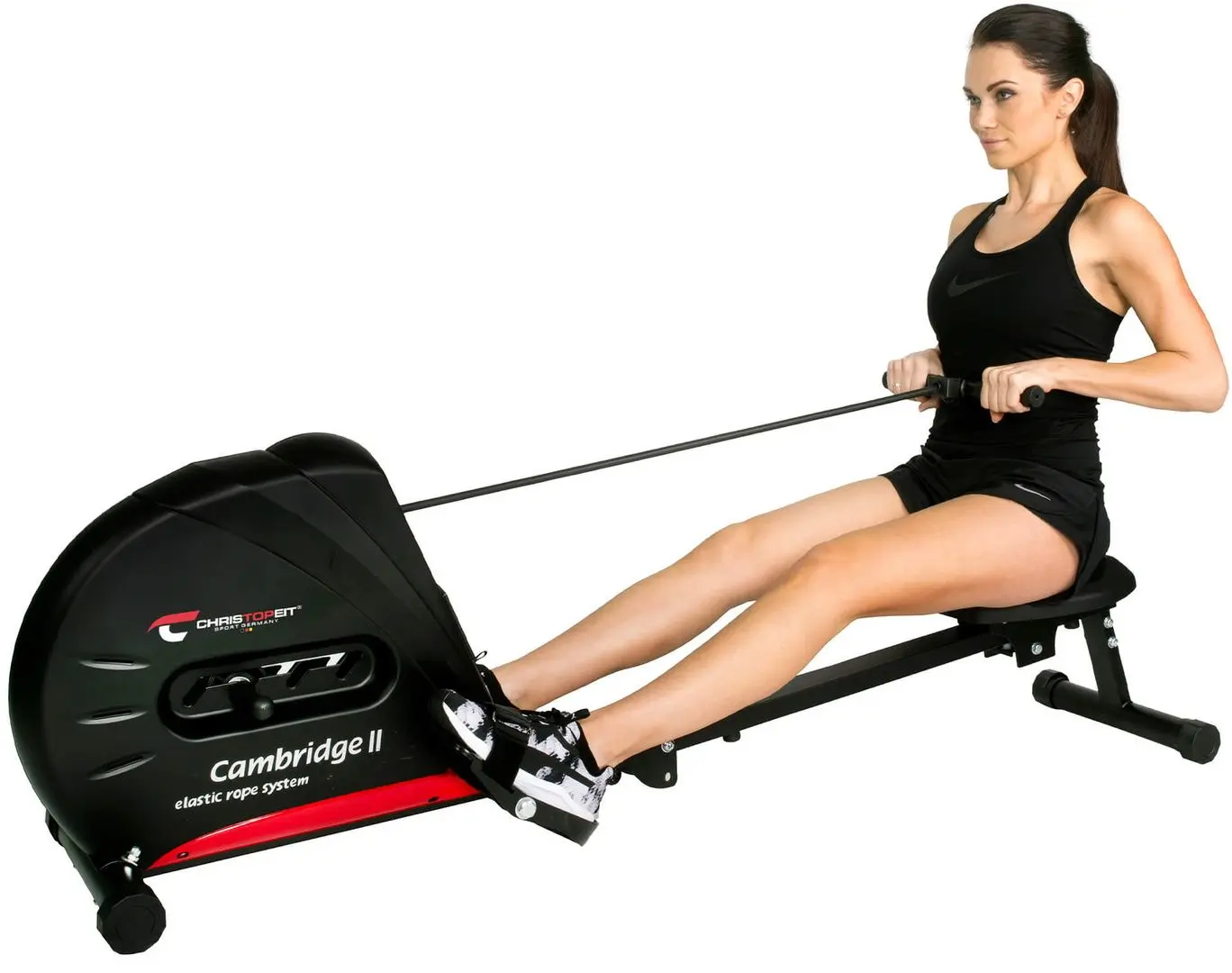 Гребной тренажер Christopeit Sport Cambrige II (Black)