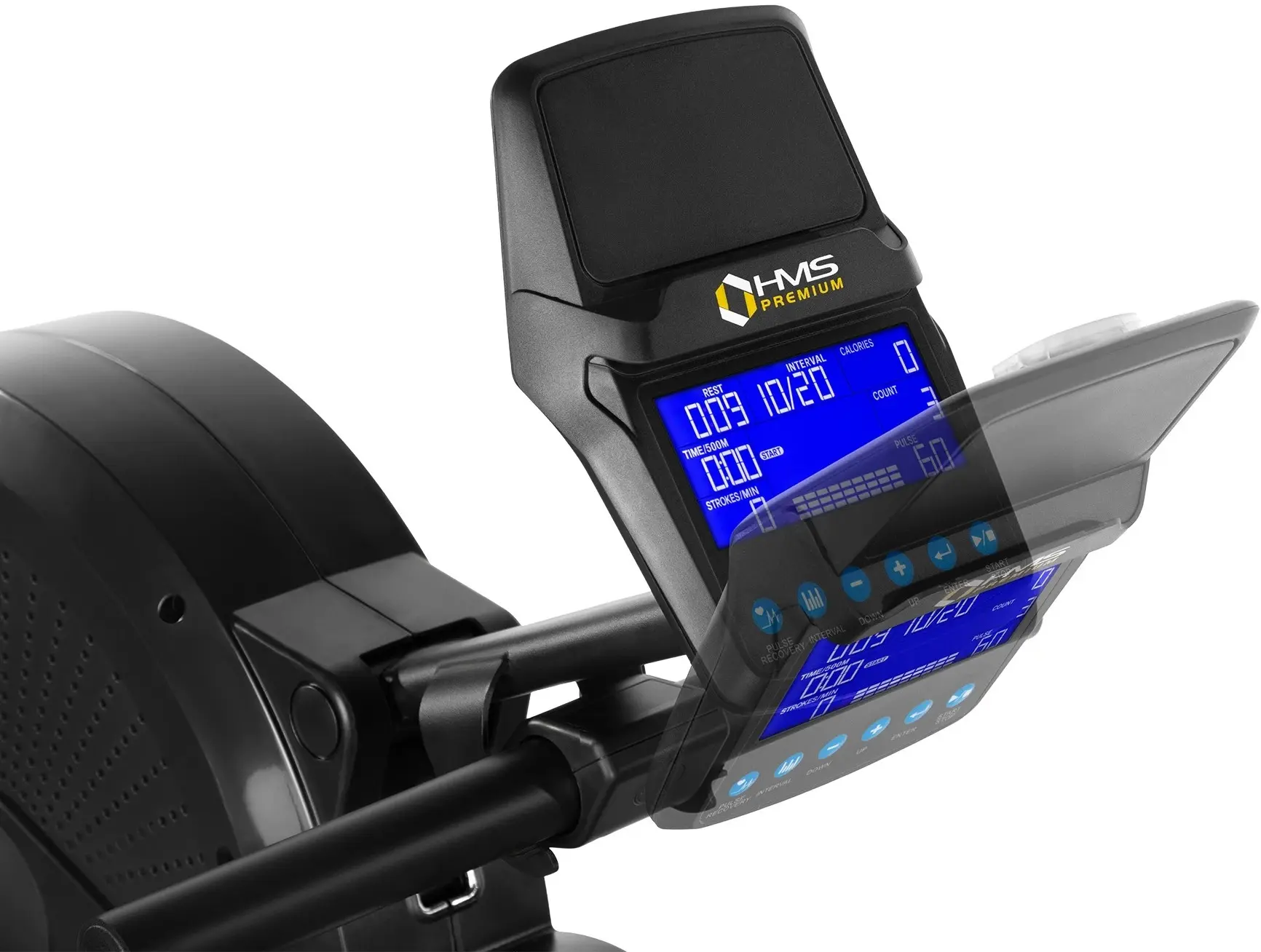 Гребной тренажер HMS Premium ZM1856 (Black/Grey) - 3