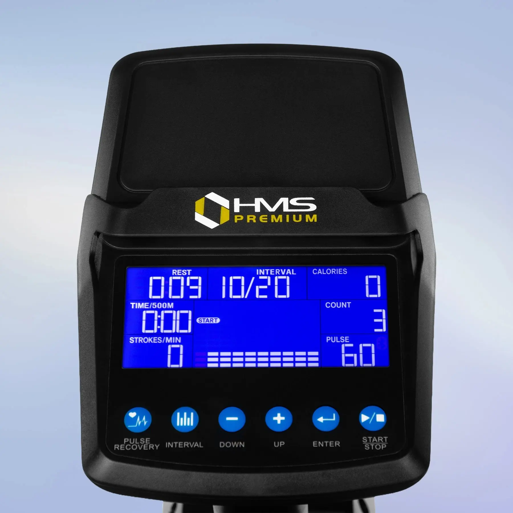 Гребной тренажер HMS Premium ZM1856 (Black/Grey) - 6