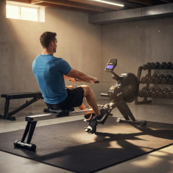 Гребной тренажер HMS Premium ZM1856 (Black/Grey) Thumb