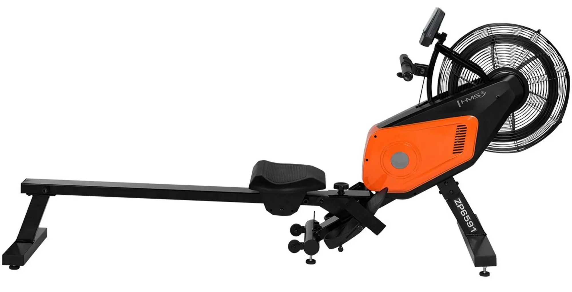 Гребной тренажер HMS ZP6591 (Black/Orange)