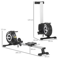 Aparat de vaslit Homcom A90-243 (Silver/Black) Thumb