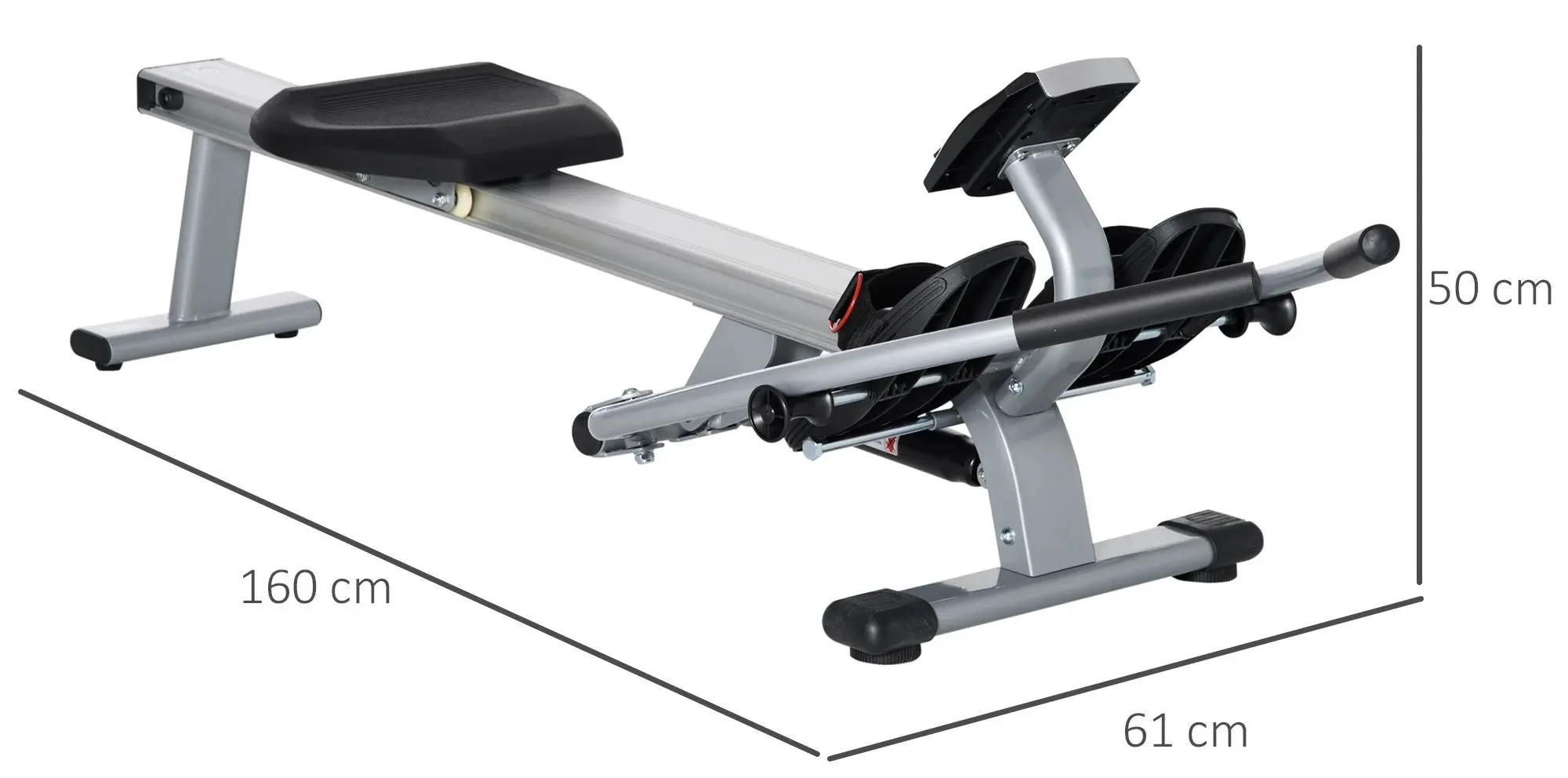 Aparat de vaslit Homcom A90-307 (Grey/Black) - 3