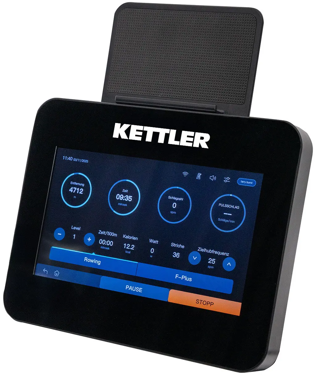 Гребной тренажер Kettler Regatta 600 (Black) - 5