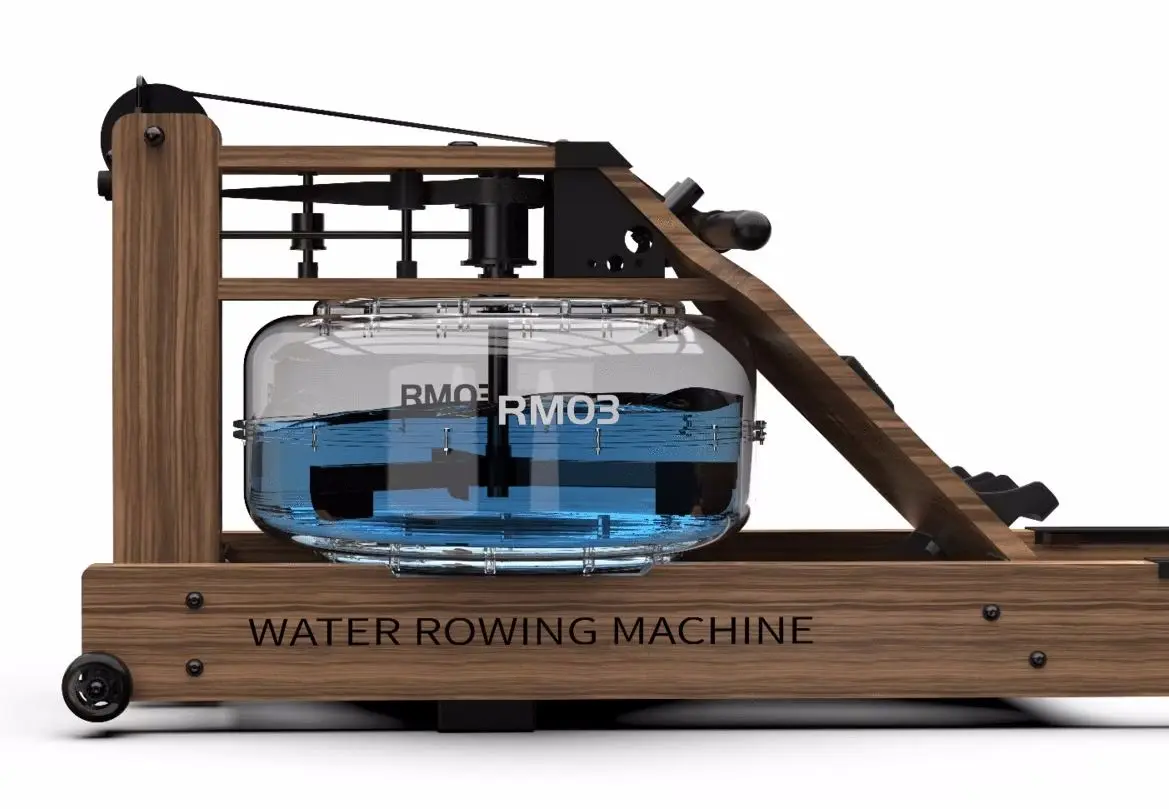 Aparat de vaslit MS Fitness RM03 (Natural/Black)