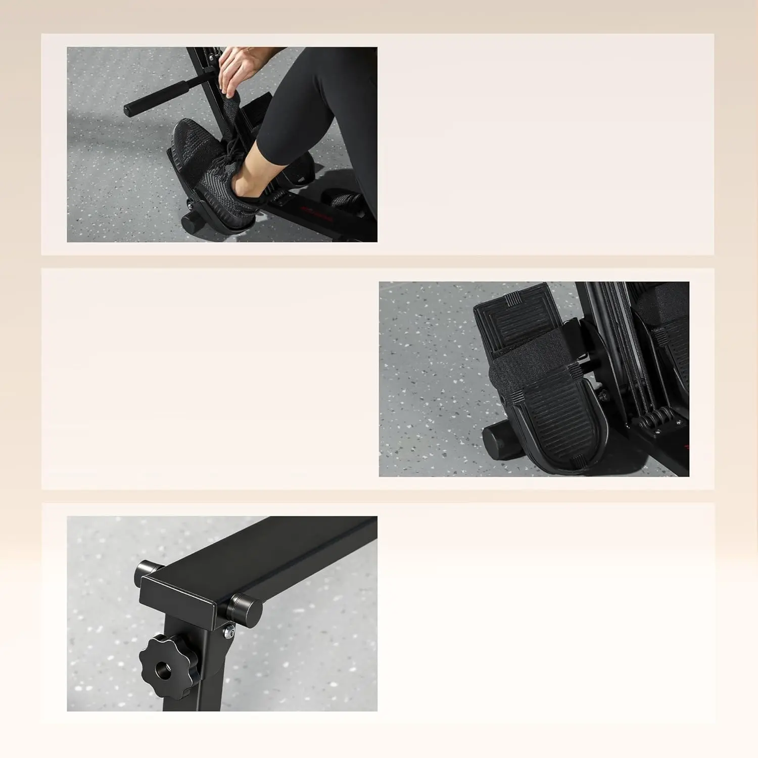 Aparat de vaslit Sportnow A90-399V00BK (Black/Grey) - 2