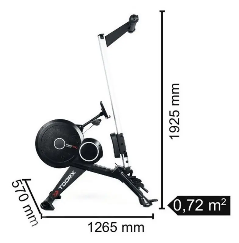 Гребной тренажер Toorx Chrono Line RWX-700 (Black)