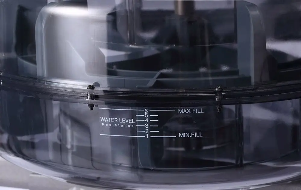 Водный гребной тренажер Toorx Rower Sea 70 (Grey)