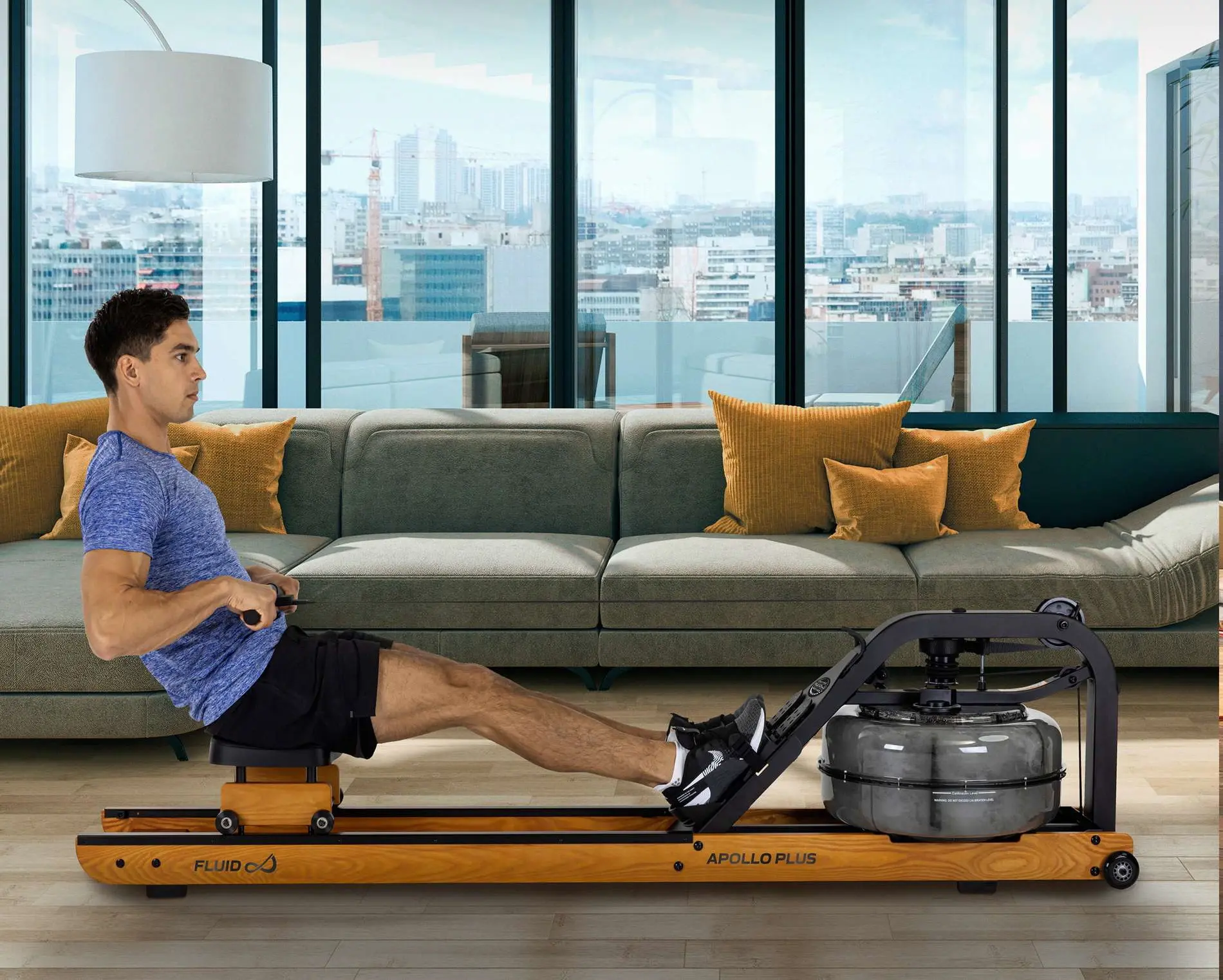 Aparat de vaslit Tunturi Apollo Plus 22FAPP0000 (Wood)