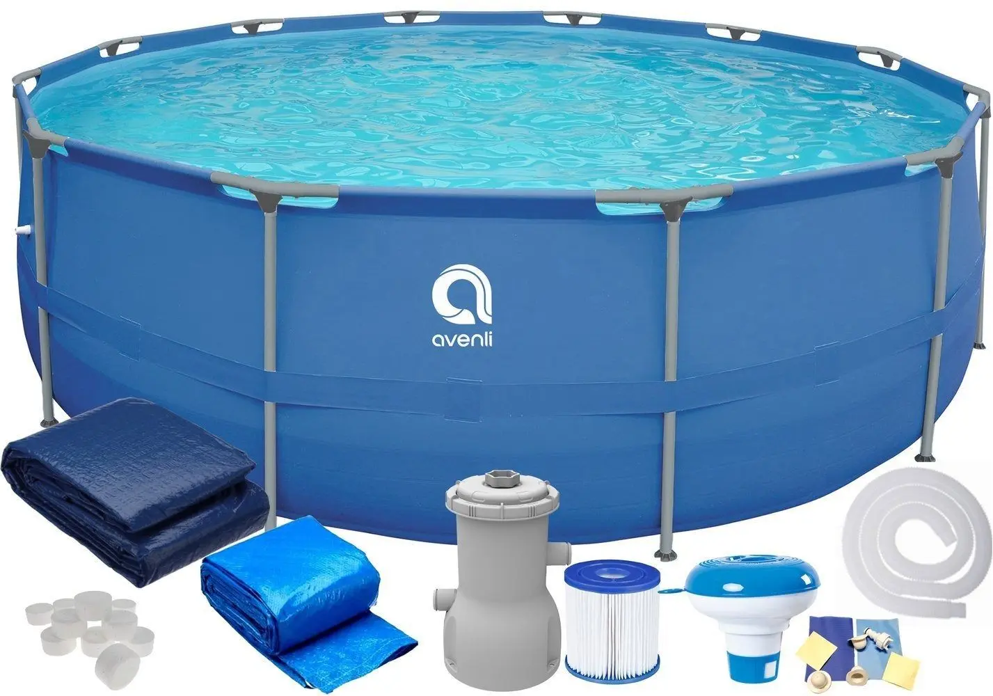 Piscina cu cadru 17in1 Avenli 682 305x76cm (Blue)