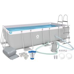 Piscina cu cadru Avenli 2817 400x200cm Set (Grey)