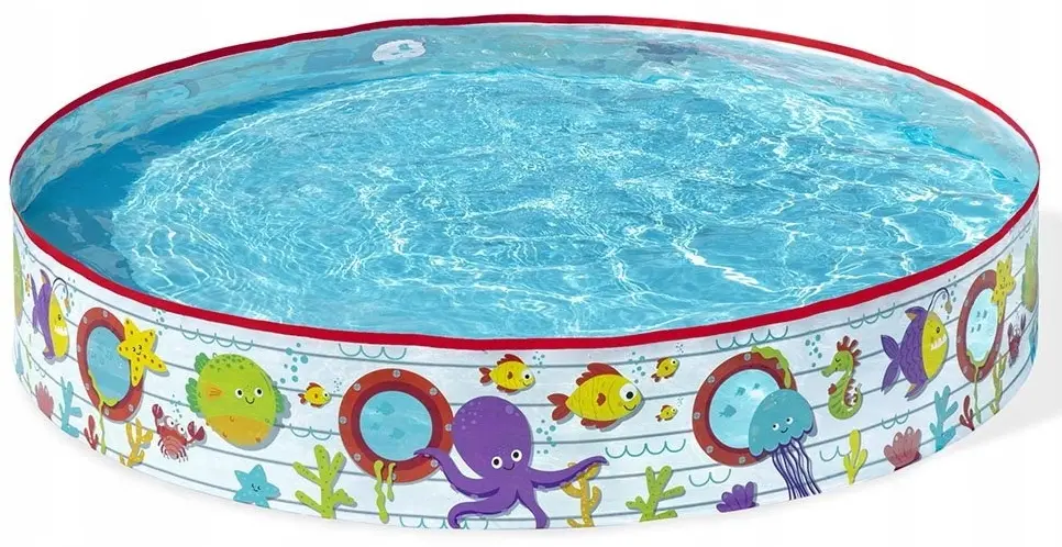 Детский каркасный бассейн Bestway Fish 55029 (Multicolour)