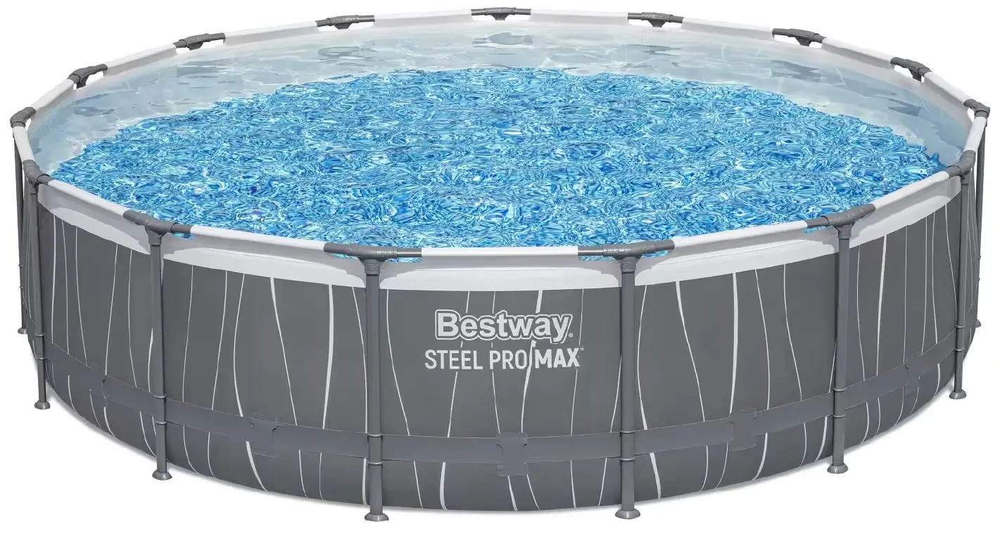 Каркасный бассейн 13в1 Bestway 561GD (Grey) - 2
