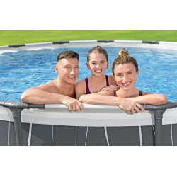 Каркасный бассейн 13в1 Bestway 561GD (Grey) Thumb