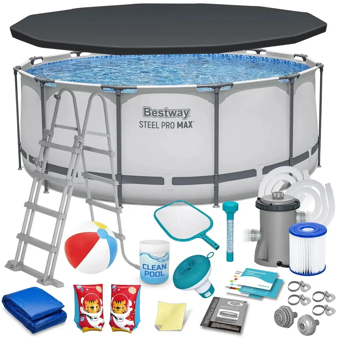 Каркасный бассейн 17в1 Bestway 56420 (White)