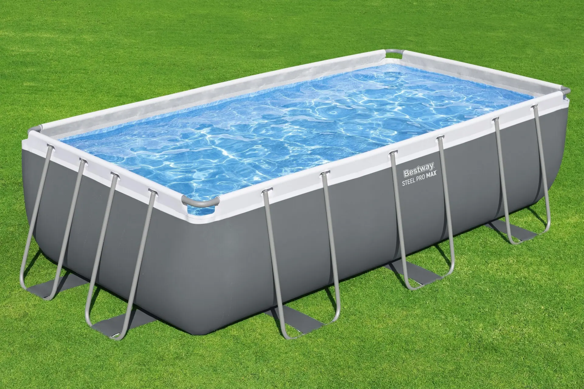 Каркасный бассейн 17в1 Bestway 56441 (Grey) - 3