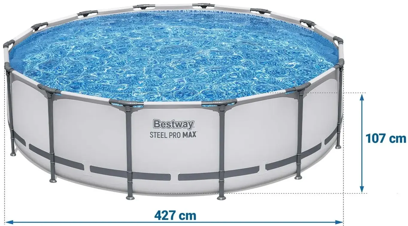 Каркасный бассейн 17в1 Bestway 56950 (White) - 3