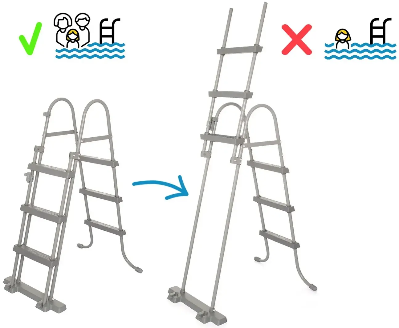 Каркасный бассейн 17в1 Bestway 56950 (White) - 6