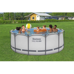 Каркасный бассейн 18в1 Bestway MegaSet 56420-M (White) Thumb