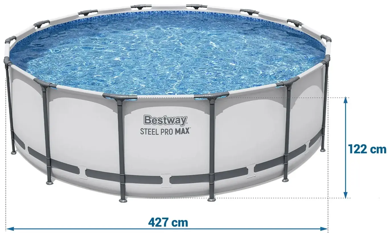 Каркасный бассейн 19в1 Bestway 5612X (White) - 3