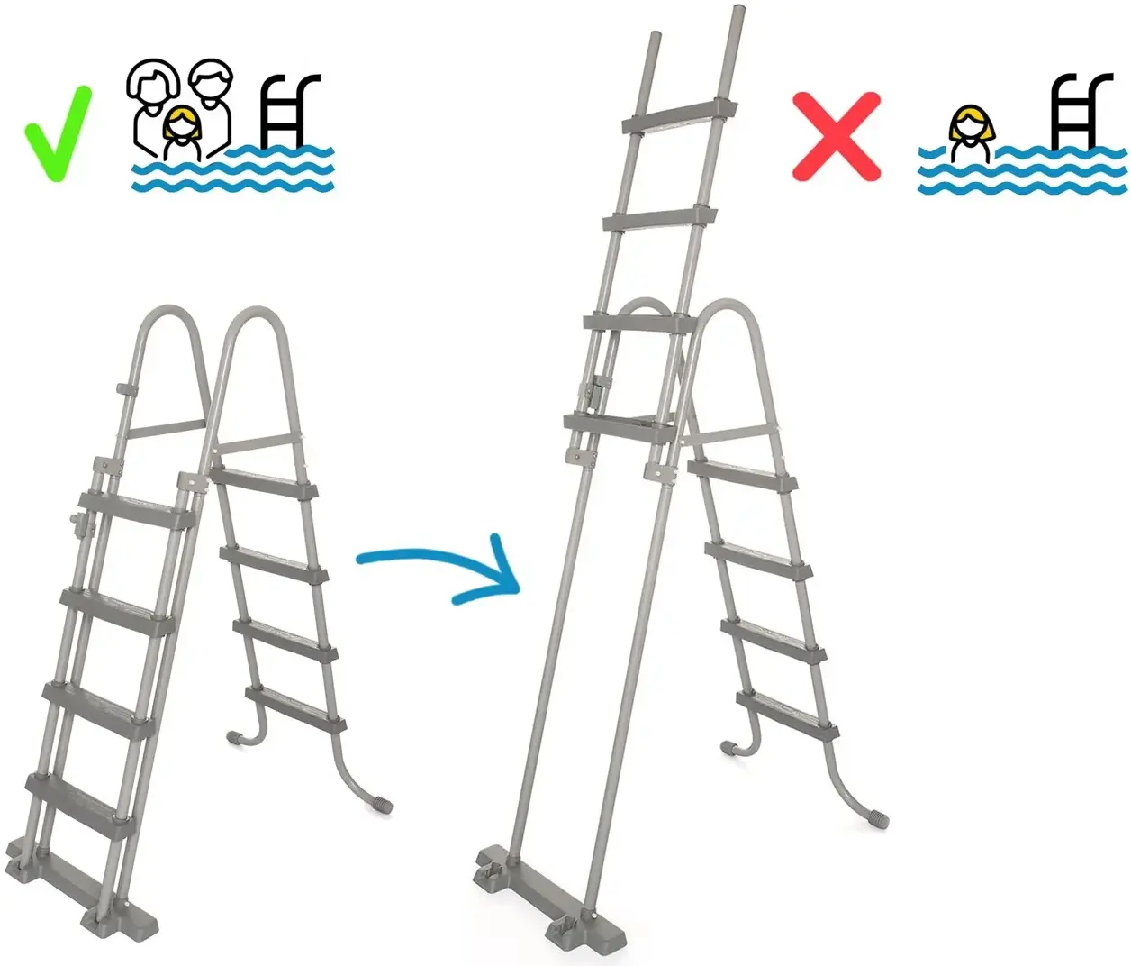 Каркасный бассейн 19в1 Bestway 5612X (White) - 6