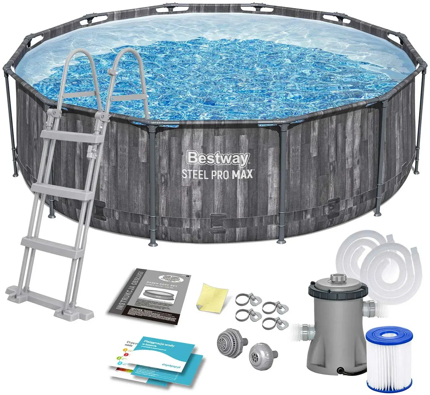 Каркасный бассейн Bestway 5614X (Grey) - 3
