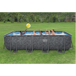 Piscina cu cadru Bestway APX 365 561KABW (Grey/Blue) Thumb
