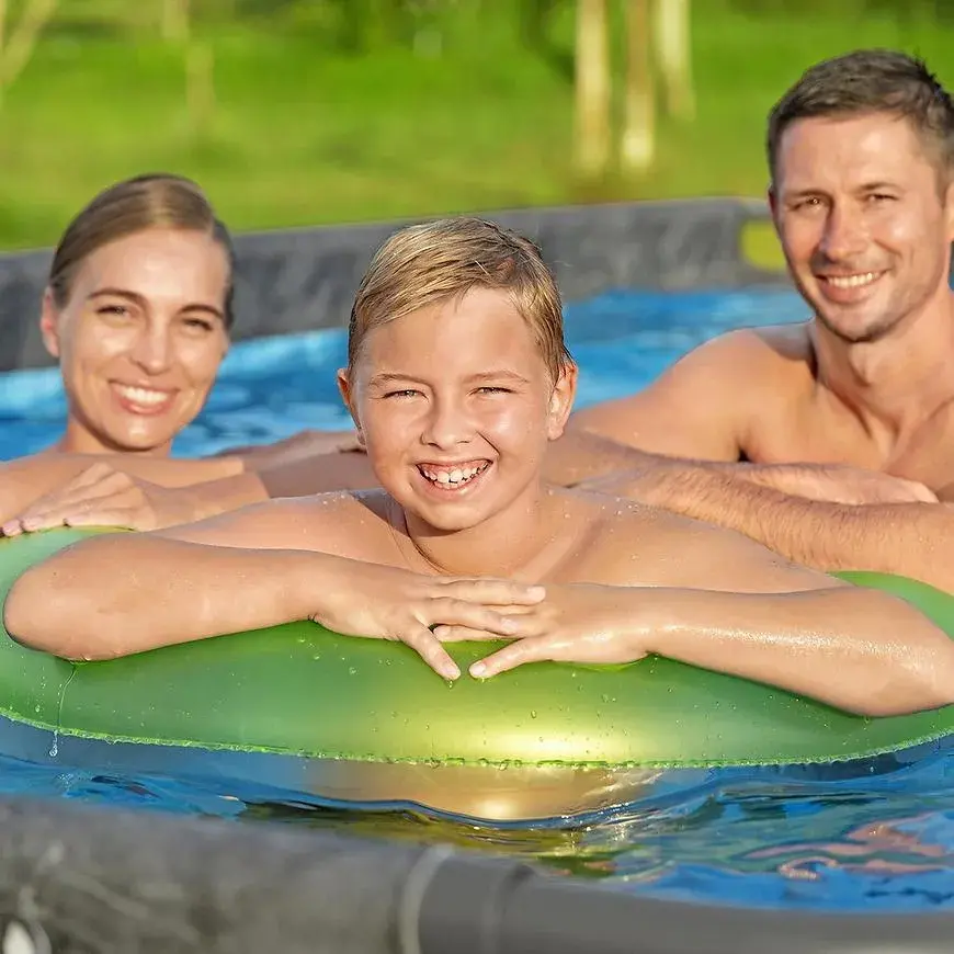 Piscina cu cadru Bestway APX 365 561KABW (Grey/Blue) - 9