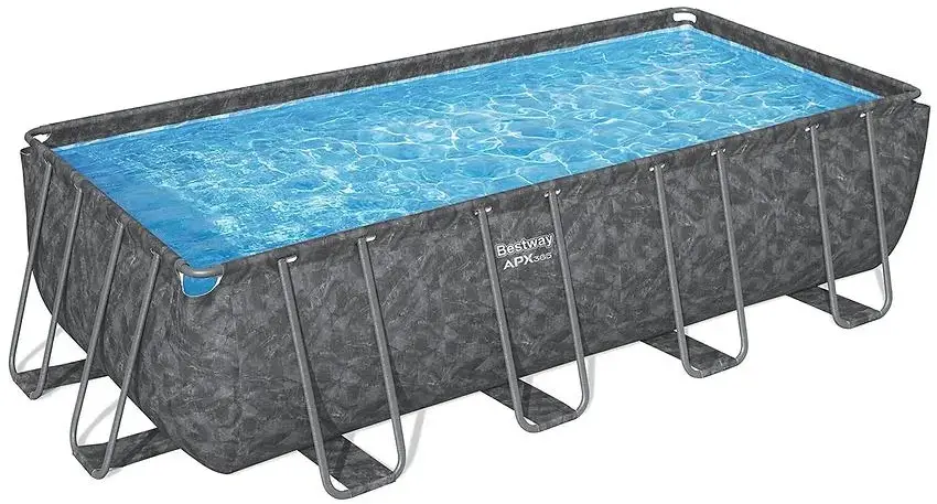 Piscina cu cadru Bestway APX 365 561KABW (Grey/Blue)