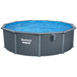 Piscina cu cadru Bestway Hydrium 561CUBW (Grey/Blue)