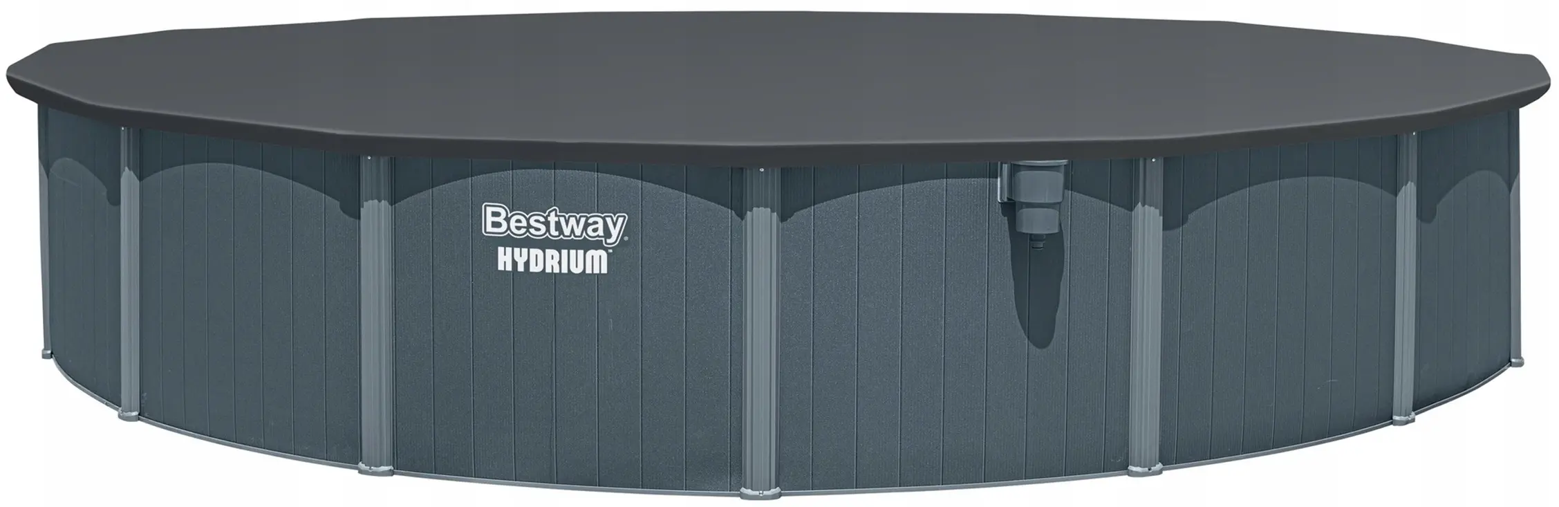 Piscina cu cadru Bestway Hydrium 561RPBW (Grey/Blue) - 4