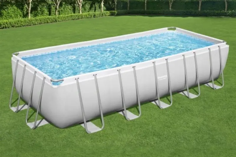 Piscina cu cadru Bestway Power Steel 5612B BW (Grey) - 6