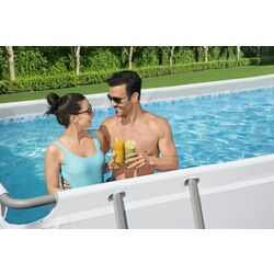 Piscina cu cadru Bestway Power Steel 5612B BW (Grey) Thumb