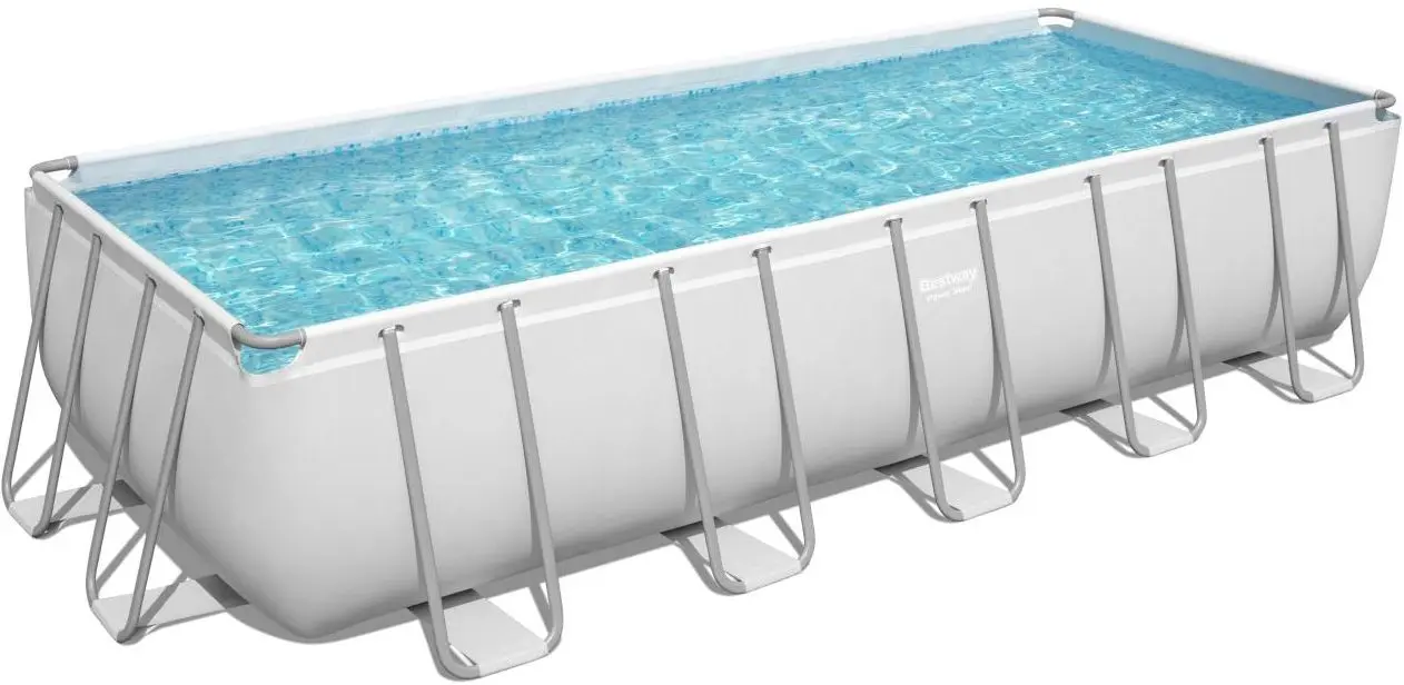 Piscina cu cadru Bestway Power Steel 5612B BW (Grey)