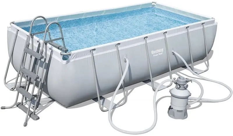 Piscina cu cadru Bestway Power Steel 56442 (Grey)