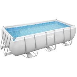 Piscina cu cadru Bestway Power Steel 56442 (Grey)
