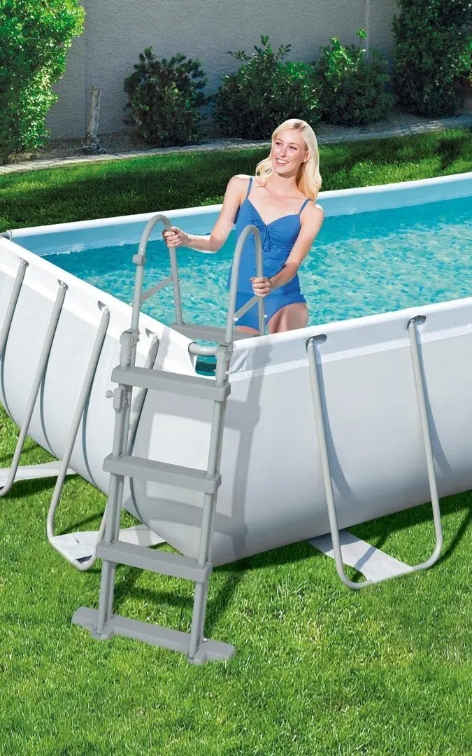 Piscina cu cadru Bestway Power Steel 56442 (Grey)