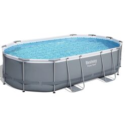 Piscina cu cadru Bestway Power Steel 56448 (Grey)