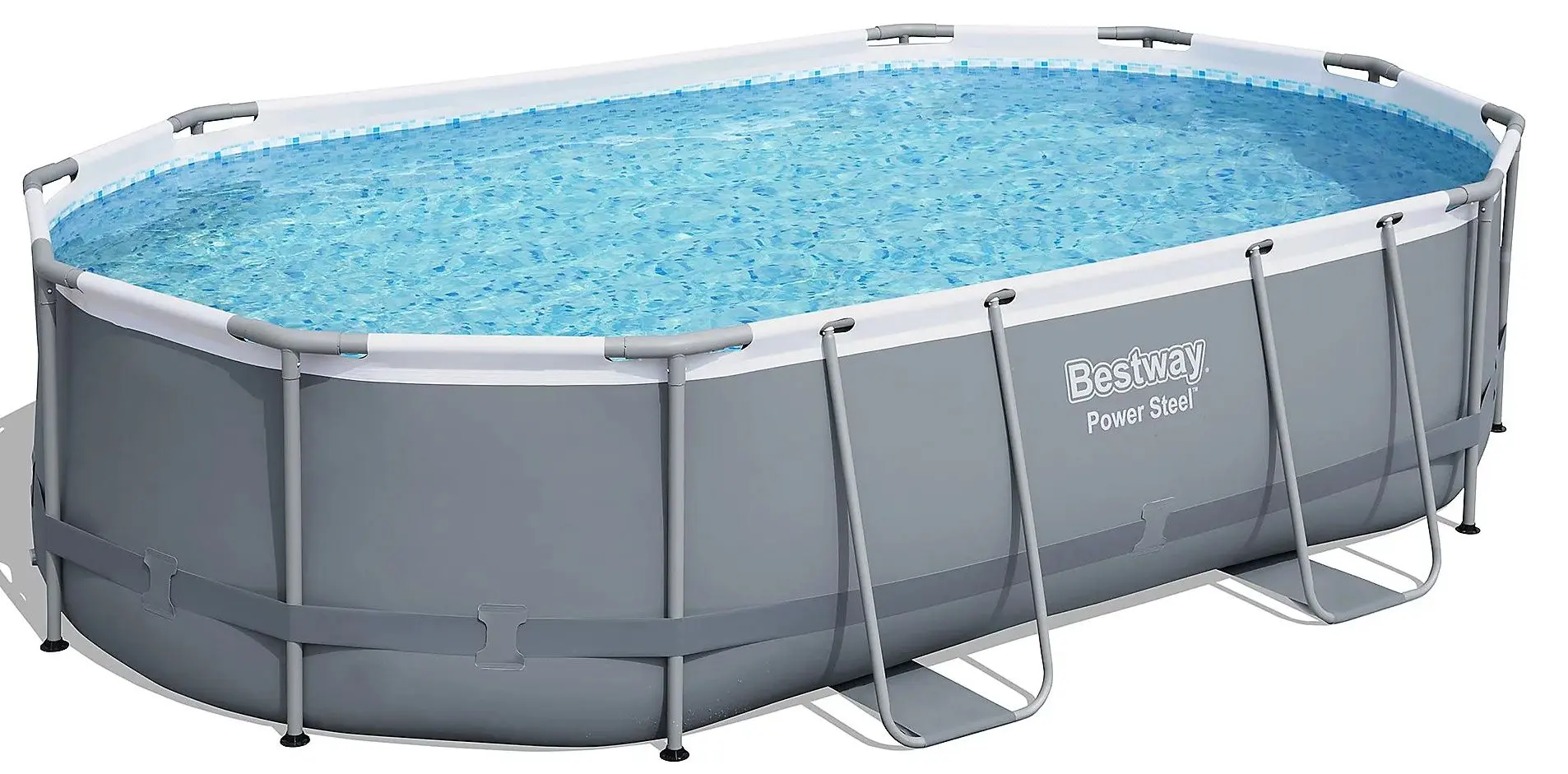 Piscina cu cadru Bestway Power Steel 56448 (Grey)