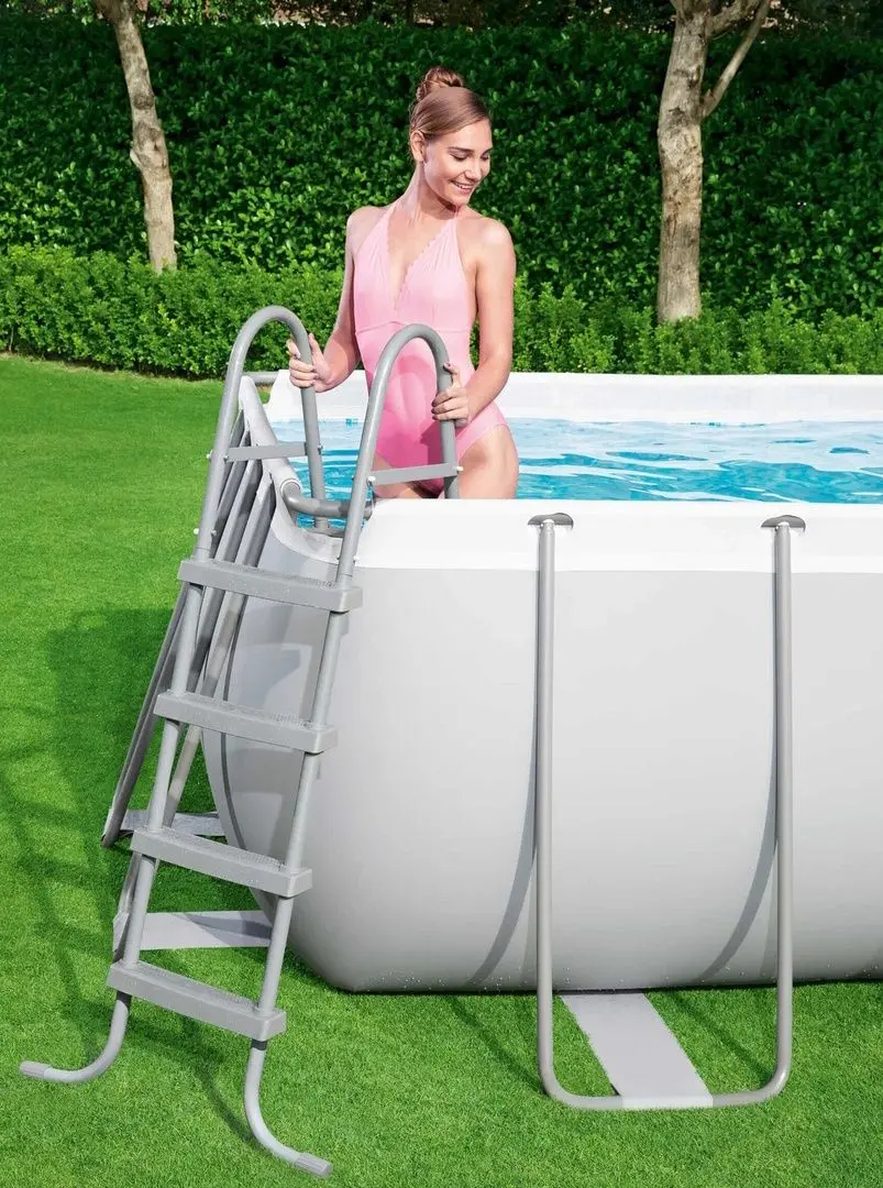 Piscina cu cadru Bestway Power Steel 56456 BW (Grey)