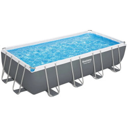 Piscina cu cadru Bestway Power Steel 56465N-17W1 (Grey/Blue) Thumb