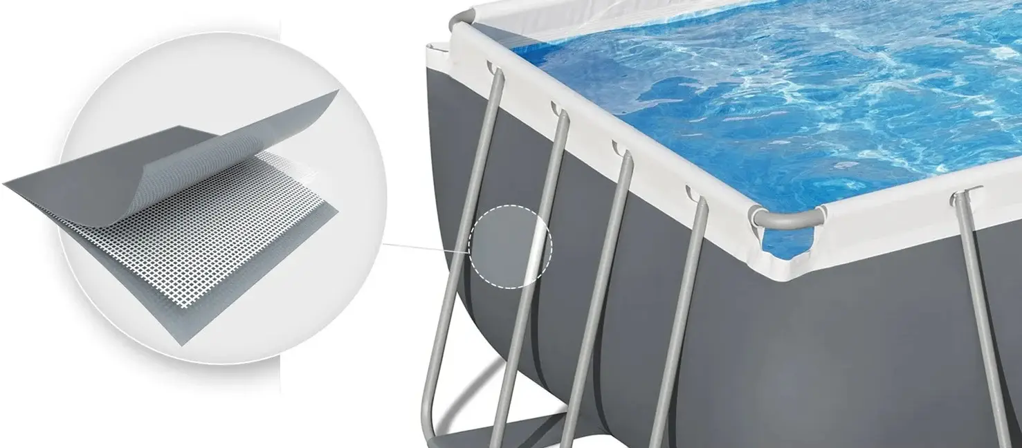 Piscina cu cadru Bestway Power Steel 56465N-17W1 (Grey/Blue) - 10